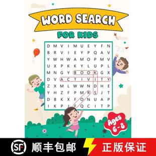 【3-4周达】Word Search Book for Kids Ages 6-8: Activity Book for Children [9784526548321]