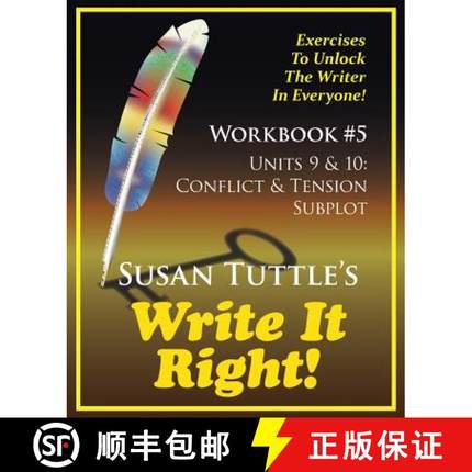 预订 Write It Right Workbook #5: Conflict & Tension; Subplot [9781941465080]