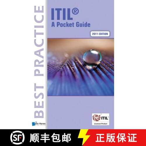 【3-4周达】ITIL(R) 2011 Edition - A Pocket Guide [9789087536763]