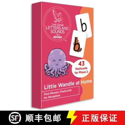 【3-4周达】Little Wandle at Home First Phonics Flashcards for Reception: Phases 2 [9780008563738]