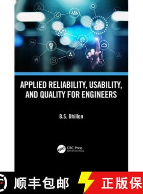 【3-4周达】Applied Reliability, Usability, and Quality for Engineers [9781032287997]