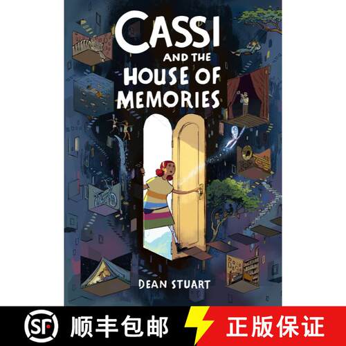 【3-4周达】精装 Cassi and the House of Memories: A Graphic Novel [9780593351123]
