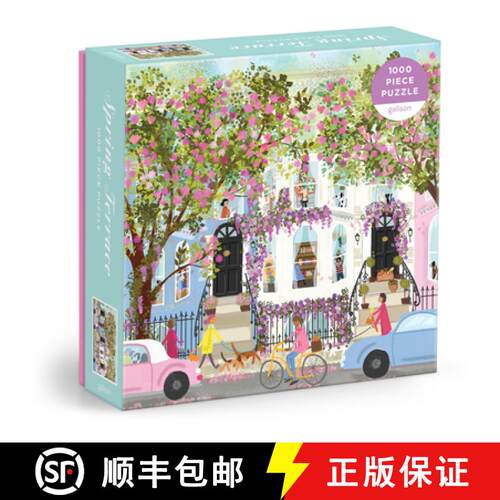 【3-4周达】Joy Laforme Spring Terrace 1000 Piece Puzzle [9780735381537]