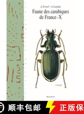 预订 Faune des Carabiques de France X [9782911545771]