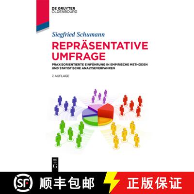 【3-4周达】Repräsentative Umfrage：Praxisorientierte Einführung in empirische Methoden und statisti... [9783110596519]