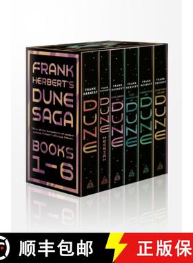 Frank Herbert's Dune Saga 6-Book Boxed Set: Dune, Dune Messiah, Children of Dune, God Emperor of Dune... [9780593201886]