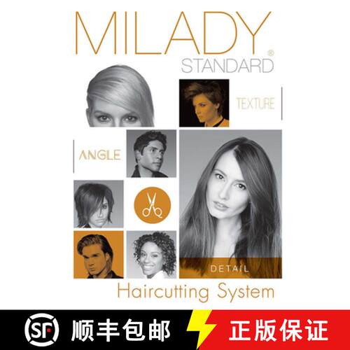 【3-4周达】Milady Standard Haircutting System, Spiral Bound Version [9781285769707]
