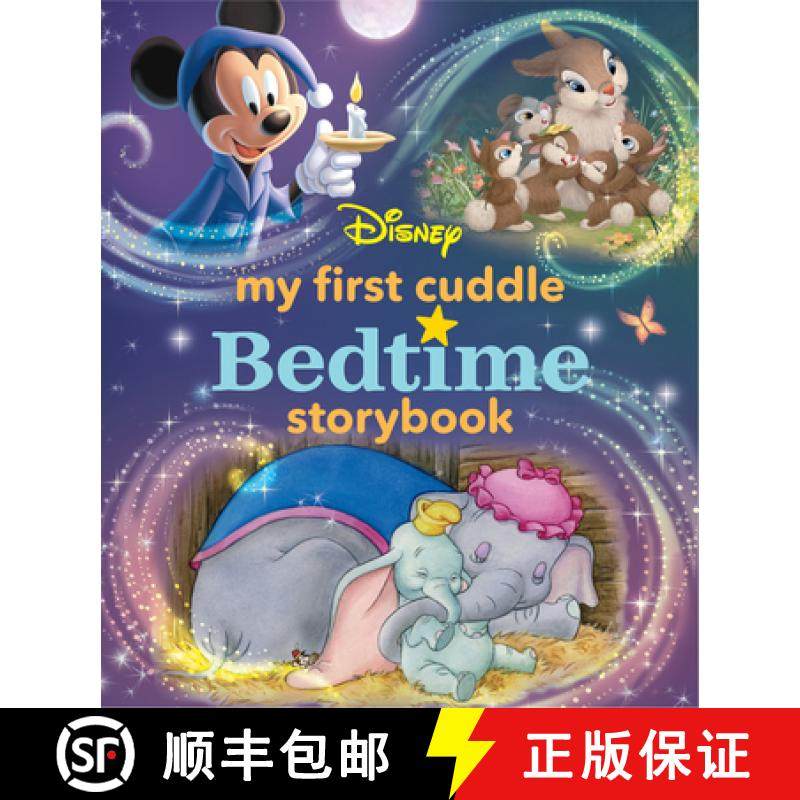 【3-4周达】My First Disney Cuddle Bedtime Storybook [9781368055390]