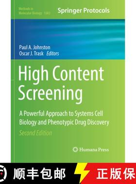 【3-4周达】High Content Screening: A Powerful Approach to Systems Cell Biology and Phenotypic Drug Di... [9781493984619]