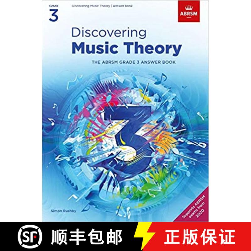 【2-3周达】Discovering Music Theory, The ABRSM Grade 3 Answer Book: Answers (Theory workbooks (ABRSM)) [9781786013521]