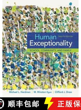 【3-4周达】Human Exceptionality: School, Community, and Family [9780357670781]