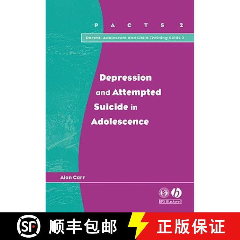 【3-4周达】Depression And Attempted Suicide In Adolescents [Wiley心理学] [9781854333506]