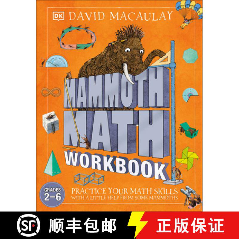 【3-4周达】Mammoth Math Workbook: Practice Your Mathsskills with a Little Help from Some Mammoths [9780593842737]