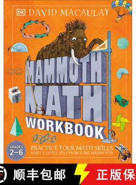 【3-4周达】Mammoth Math Workbook: Practice Your Mathsskills with a Little Help from Some Mammoths [9780593842737]
