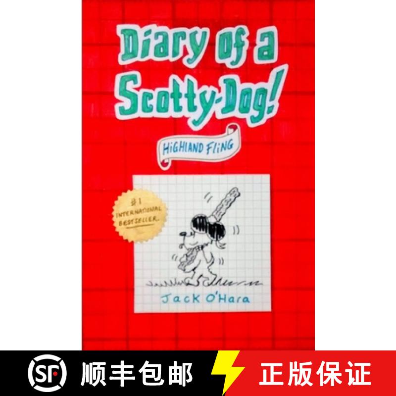 【3-4周达】Diary of a Scotty-Dog! Highland-Fling [9781387032211]