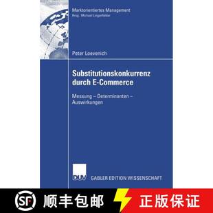 Commerce 9783824477173 4周达 Auswirkungen Determinanten Messung Durch Substitutionskonkurrenz