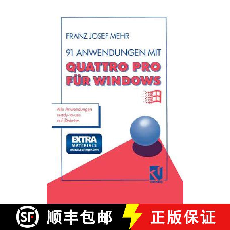 【3-4周达】91 Anwendungen Mit Quattro Pro Für Windows [9783528053178]