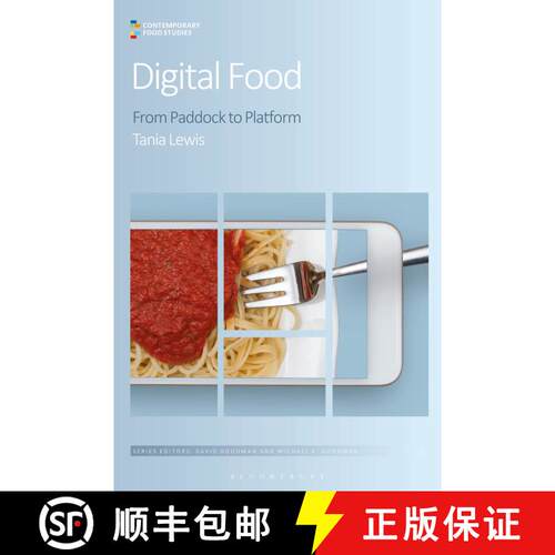【3-4周达】精装 Digital Food: From Paddock to Platform [9781350055100]