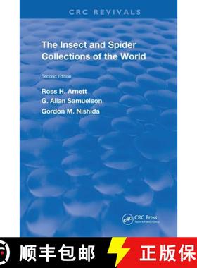 【3-4周达】The Insect and Spider Collections of the World [9780367250744]