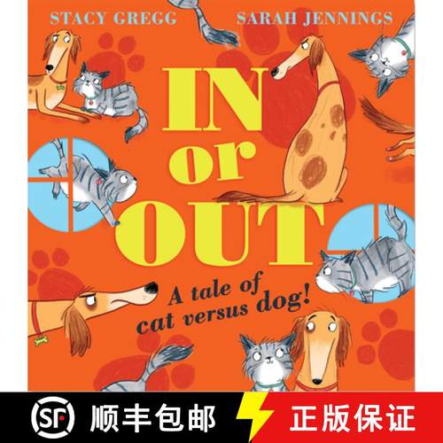【3-4周达】In or Out: A Tale of Cat versus Dog [9780008517250]