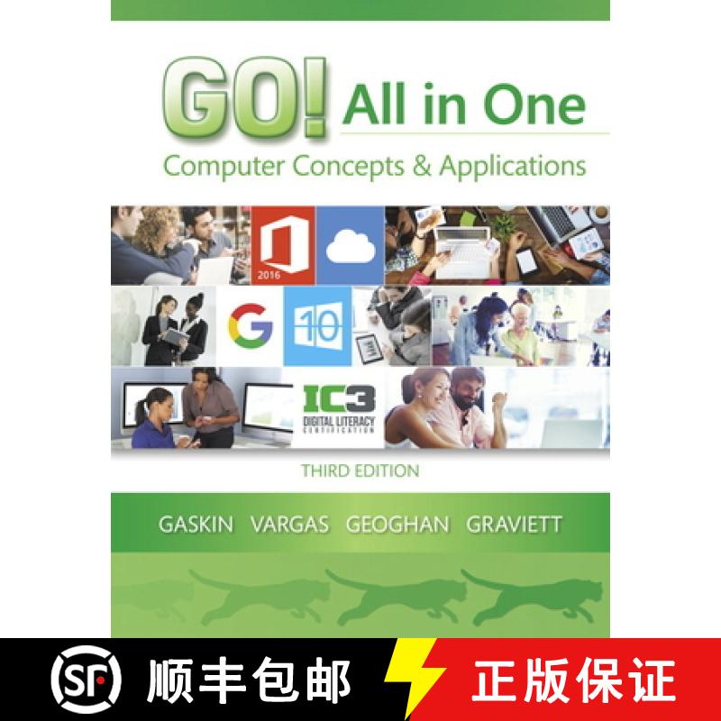 【3-4周达】Go! All in One: Computer Concepts and Applications [9780134505749]