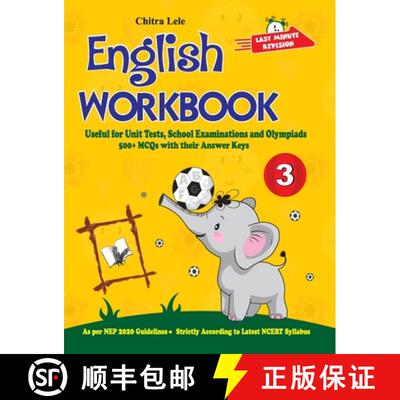 【3-4周达】English Workbook Class 3: Useful for Unit Tests, School Examinations & Olympiads [9789357942669]