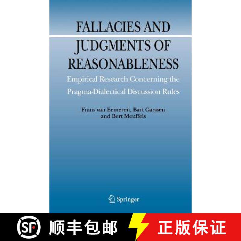 【3-4周达】Fallacies and Judgments of Reasonableness : Empirical Research Concerning the Pragma-Diale... [9789400726017]
