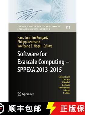 【3-4周达】Software for Exascale Computing - SPPEXA 2013-2015 (1st ed. 2016) (1st ed. 2016) [9783319405261]