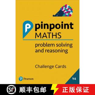 【3-4周达】Pinpoint Maths Year 4 Problem Solving and Reasoning Challenge Cards: Y4 Problem Solving an... [9781292254616]