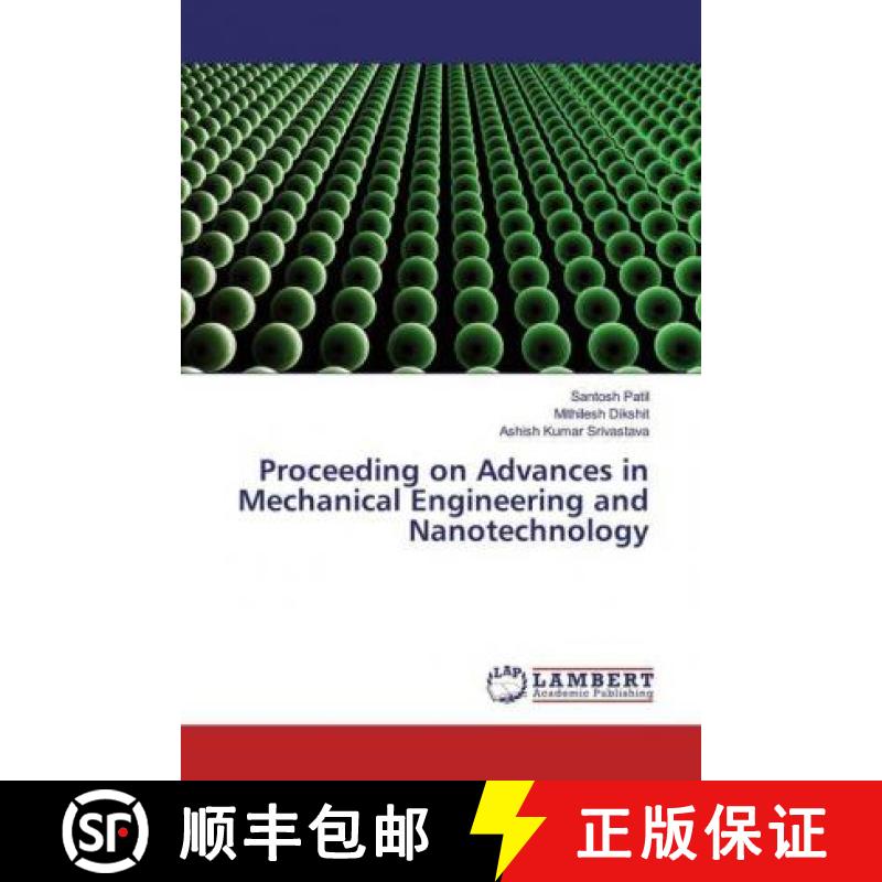 预订 Proceeding on Advances in Mechanical Engineering and Nanotechnology [9786200083067]