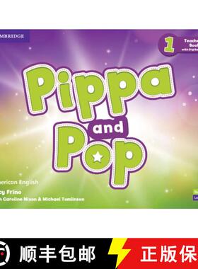 【3-4周达】Pippa and Pop Level 1 Teacher's Book with Digital Pack American English [9781108928601]