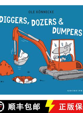 【3-4周达】Diggers, Dozers, and Dumpers [9798765667552]