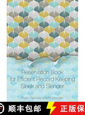 【3-4周达】Reservation Book for Efficient Record Keeping - Sleek and Slender [9781683779551]