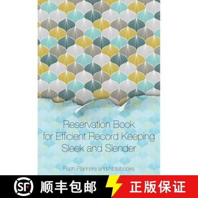 【3-4周达】Reservation Book for Efficient Record Keeping - Sleek and Slender [9781683779551]