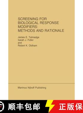 【3-4周达】Screening for Biological Response Modifiers: Methods and Rationale [9781461296249]