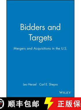 【3-4周达】Bidders And Targets - Mergers And Acquisitions In The U.S. [Wiley金融] [9781557860965]