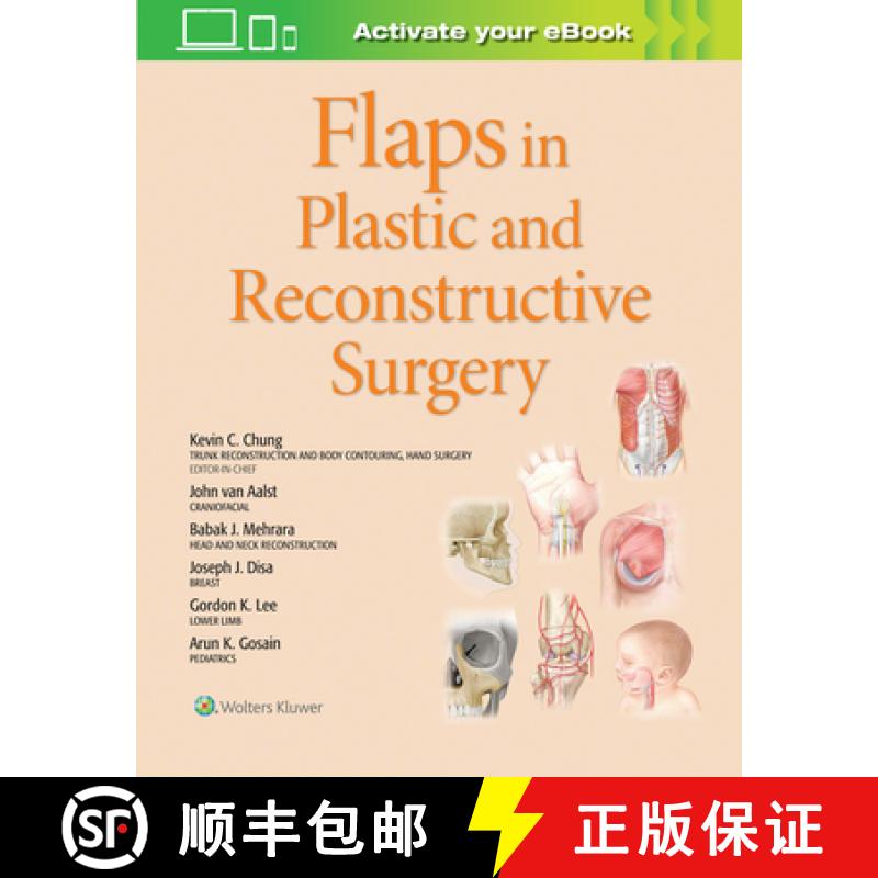 【3-4周达】Flaps in Plastic and Reconstructive Surgery: Volume 1 [9781975129491]