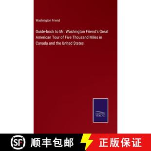 Five American Great Thousand Canada... Miles 9783375162672 Mr. 3周达 Guide Washington book Tour Friend