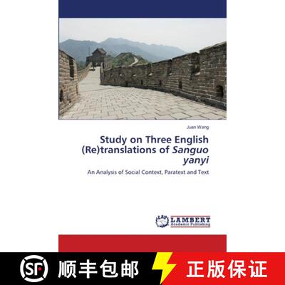 【3-4周达】Study on Three English (Re)translations of Sanguo yanyi [9786206737971]
