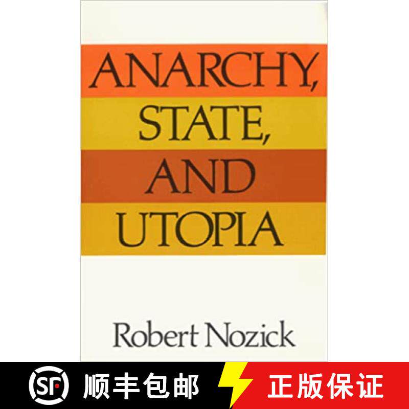 【3-4周达】Anarchy State And Utopia [Wiley哲学] [9780631197805]