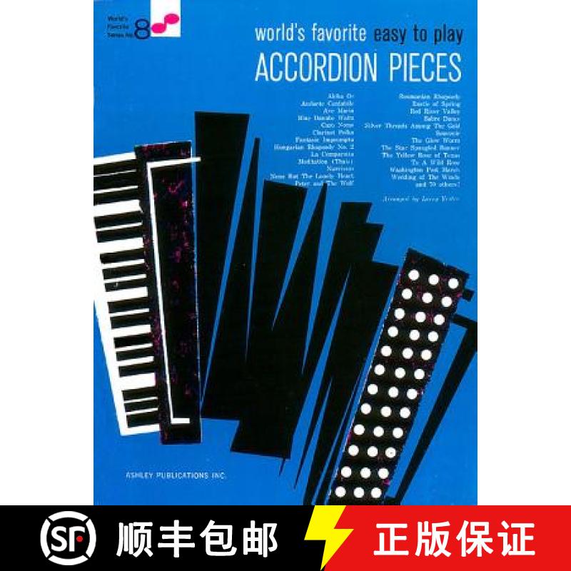 【3-4周达】World's Favorite Easy to Play Accordion Pieces [9780825650062]