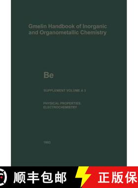 【3-4周达】Be Beryllium: The Element. Physical Properties (continued) and Electrochemical Behavior (E... [9783662103227]