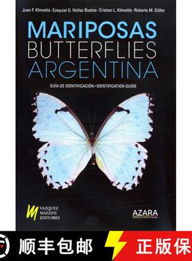 【3-4周达】Butterflies of Argentina: Identification Guide / Mariposas de Argentina: Guía de Identifi... [9789879132593]
