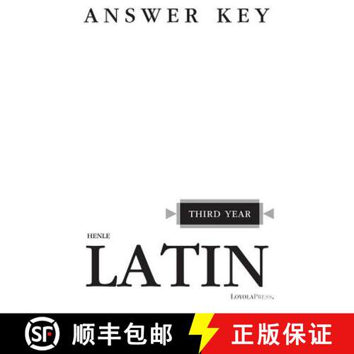 【3-4周达】Henle Latin Third Year Answer Key [9780829412093]