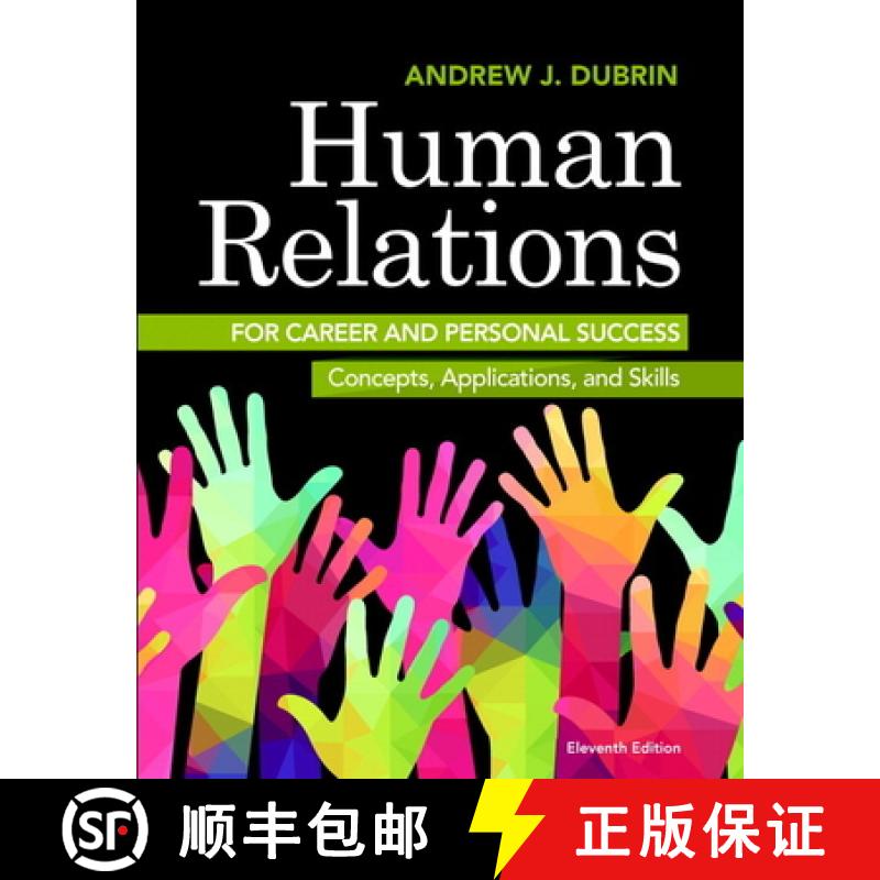 【3-4周达】Human Relations for Career and Personal Success: Concepts, Applications, and Skills [9780134130408]