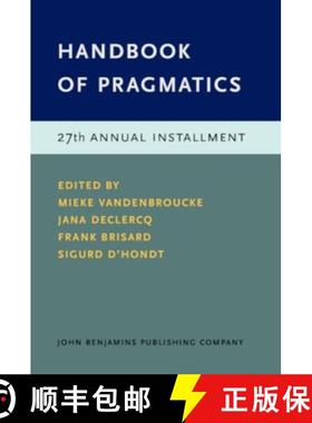 【3-4周达】Handbook of Pragmatics: 27th Annual Installment [9789027218193]