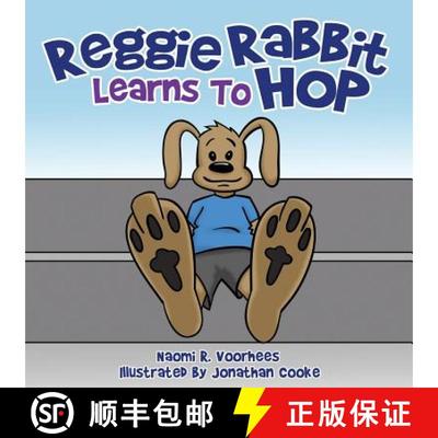 【2-3周达】Reggie Rabbit Learns To Hop [9781545654293]