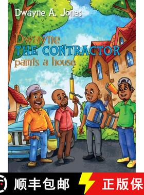 【3-4周达】Dwayne the Contractor Paints a House [9781737406815]