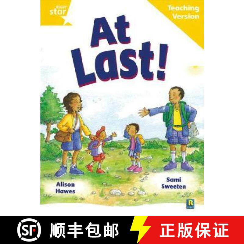 【3-4周达】Rigby Star Guided Reading Yellow Level: At Last Teaching Version [9780433048701]