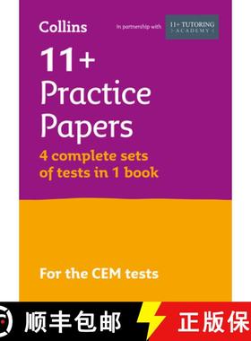 【3-4周达】11+ Verbal Reasoning, Non-Verbal Reasoning & Maths Practice Papers (Bumper Book with 4 set... [9781844198436]